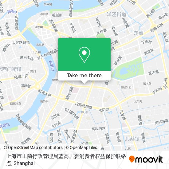 上海市工商行政管理局蓝高居委消费者权益保护联络点 map