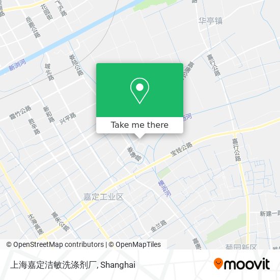 上海嘉定洁敏洗涤剂厂 map