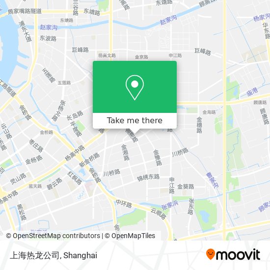 上海热龙公司 map