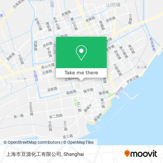 上海市亘源化工有限公司 map