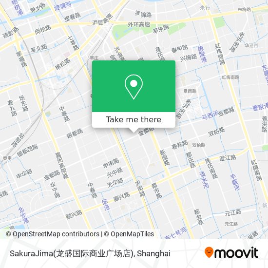 SakuraJima(龙盛国际商业广场店) map