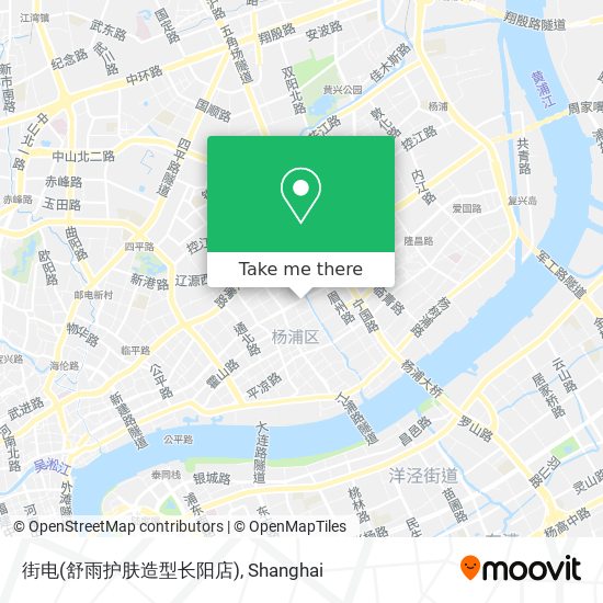 街电(舒雨护肤造型长阳店) map