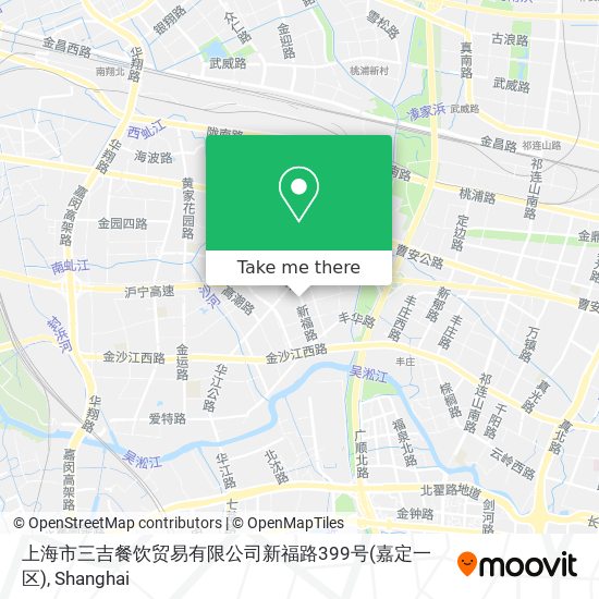 上海市三吉餐饮贸易有限公司新福路399号(嘉定一区) map