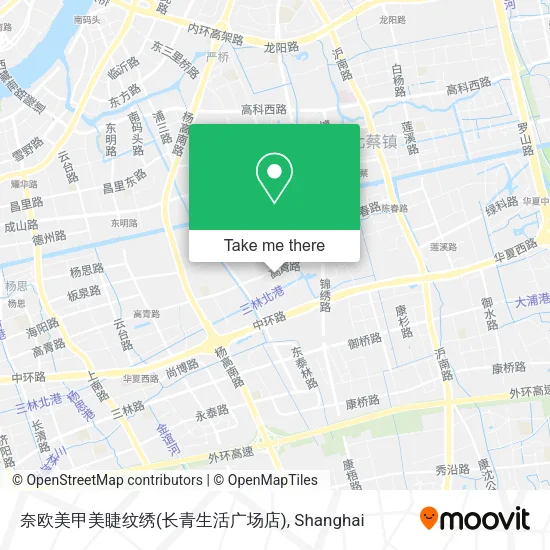 奈欧美甲美睫纹绣(长青生活广场店) map