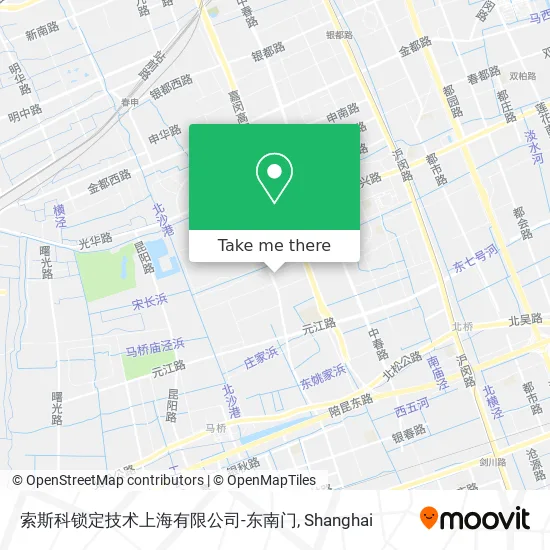 索斯科锁定技术上海有限公司-东南门 map