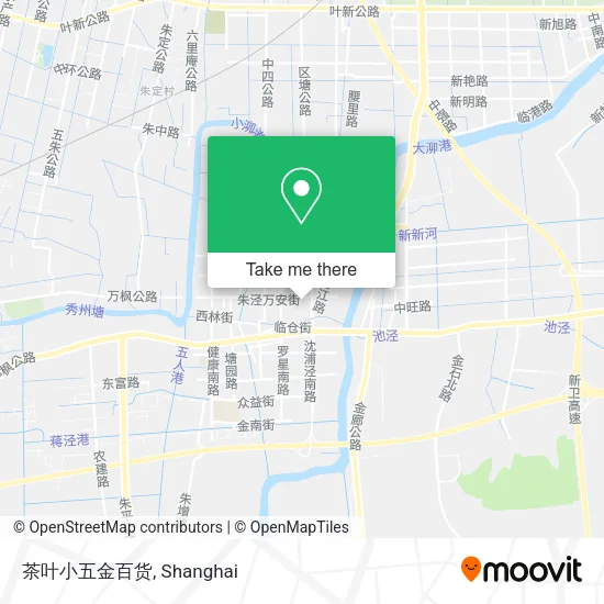 茶叶小五金百货 map