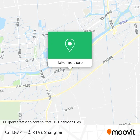 街电(钻石王朝KTV) map