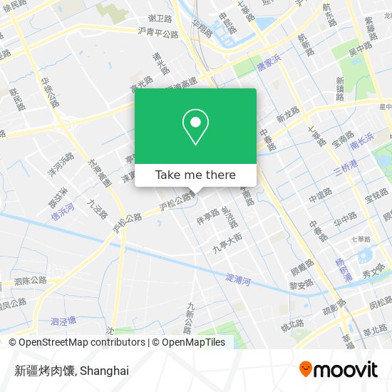 新疆烤肉馕 map