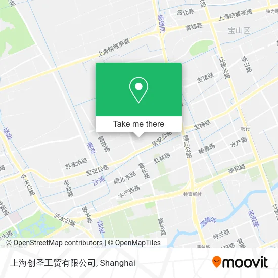 上海创圣工贸有限公司 map