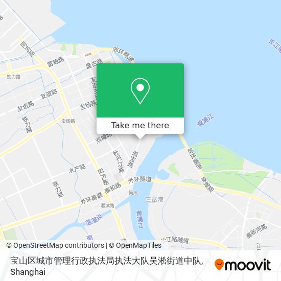 宝山区城市管理行政执法局执法大队吴淞街道中队 map