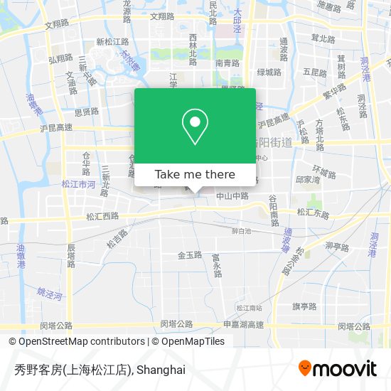 秀野客房(上海松江店) map