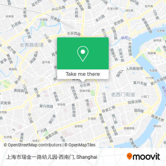 上海市瑞金一路幼儿园-西南门 map