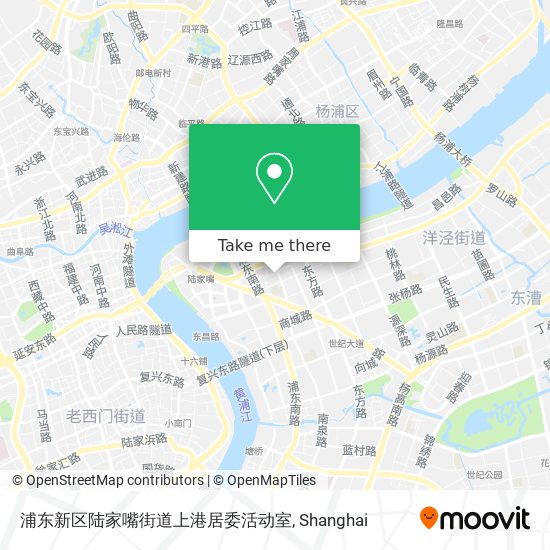 浦东新区陆家嘴街道上港居委活动室 map