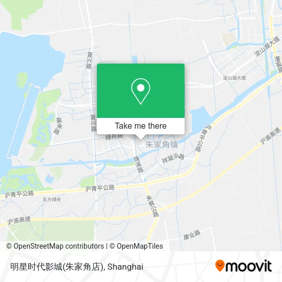明星时代影城(朱家角店) map