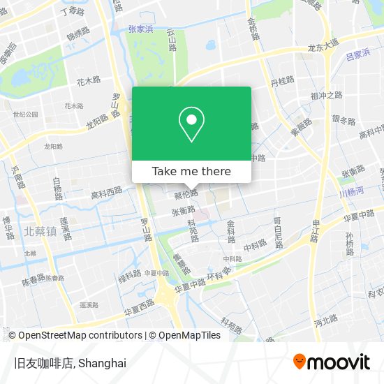 旧友咖啡店 map