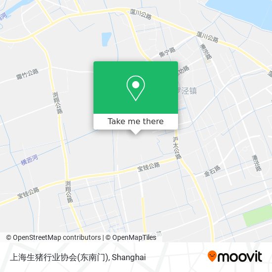 上海生猪行业协会(东南门) map