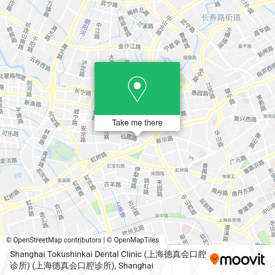 Shanghai Tokushinkai Dental Clinic (上海德真会口腔诊所) (上海德真会口腔诊所) map