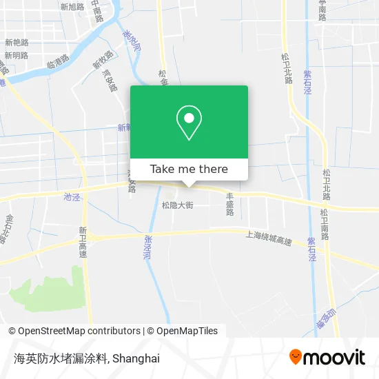 海英防水堵漏涂料 map