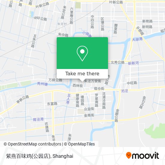 紫燕百味鸡(公园店) map