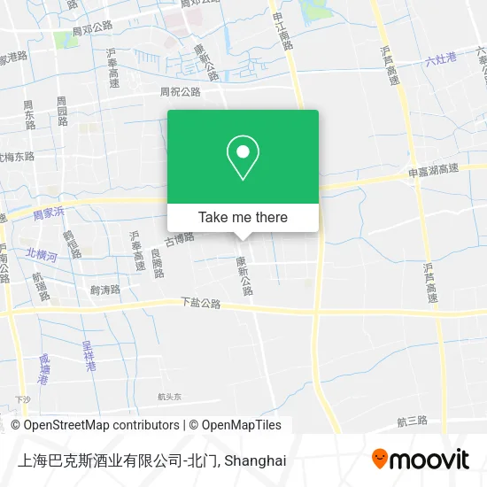上海巴克斯酒业有限公司-北门 map