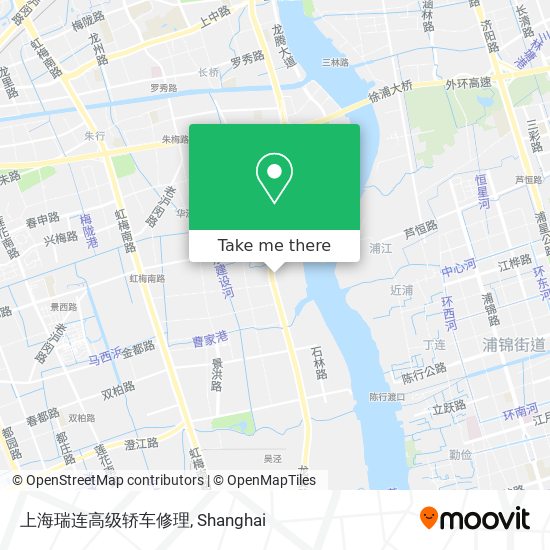 上海瑞连高级轿车修理 map