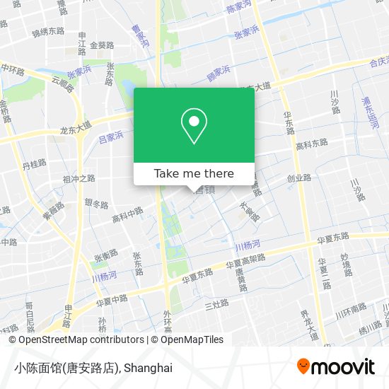 小陈面馆(唐安路店) map