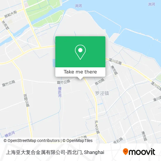 上海亚大复合金属有限公司-西北门 map
