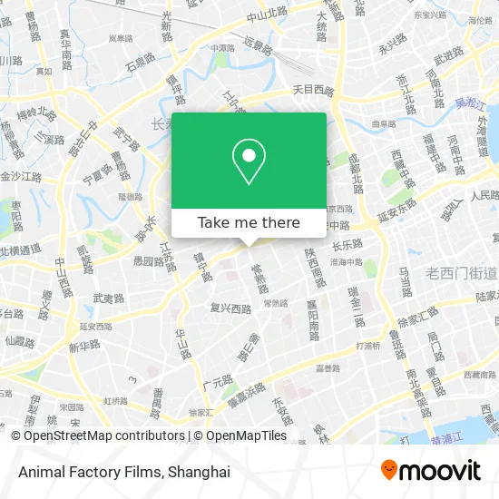 Animal Factory Films map