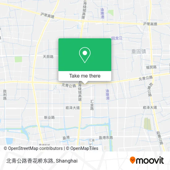 北青公路香花桥东路 map