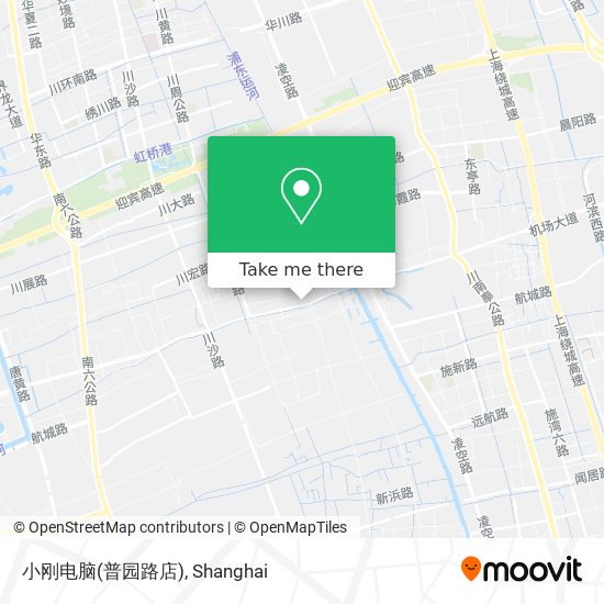 小刚电脑(普园路店) map