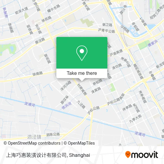 上海巧惠装潢设计有限公司 map