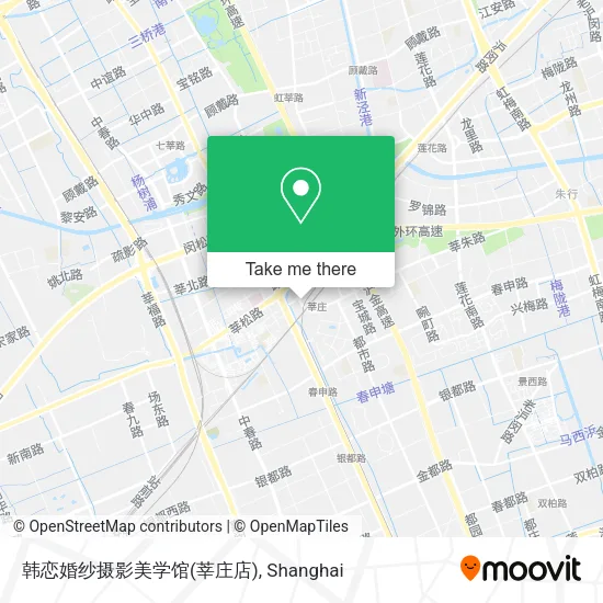 韩恋婚纱摄影美学馆(莘庄店) map
