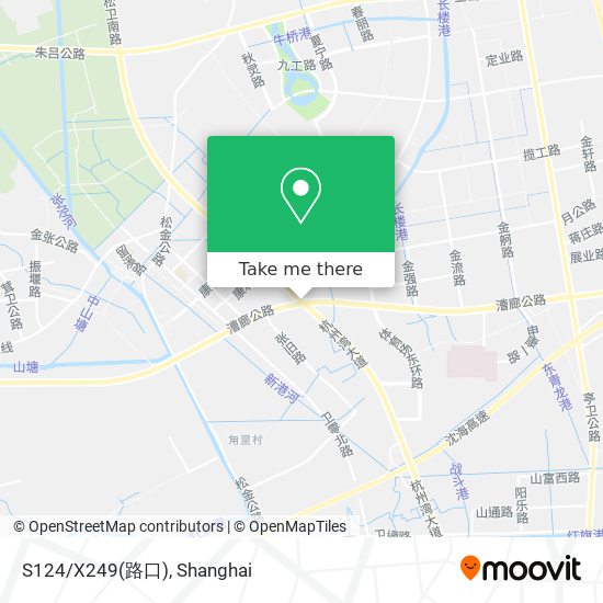 S124/X249(路口) map