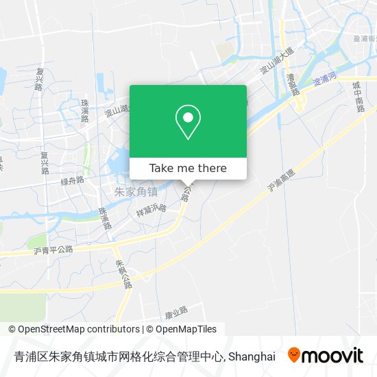 青浦区朱家角镇城市网格化综合管理中心 map