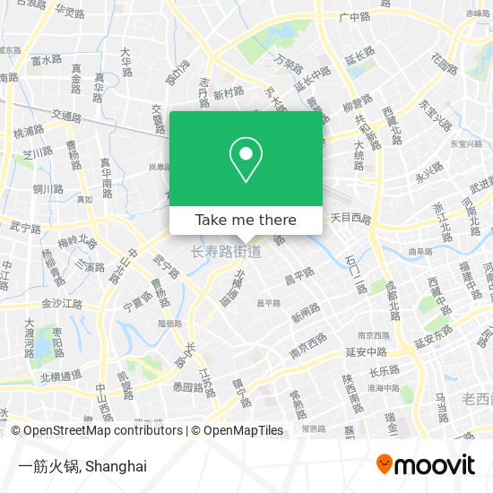 一筋火锅 map