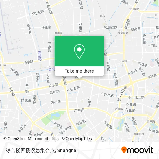 综合楼四楼紧急集合点 map