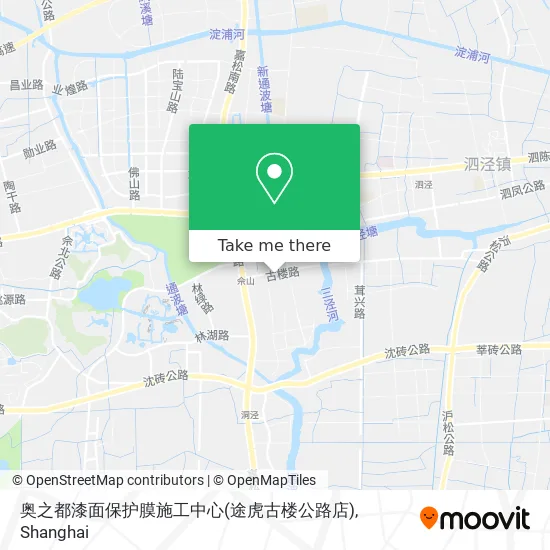 奥之都漆面保护膜施工中心(途虎古楼公路店) map