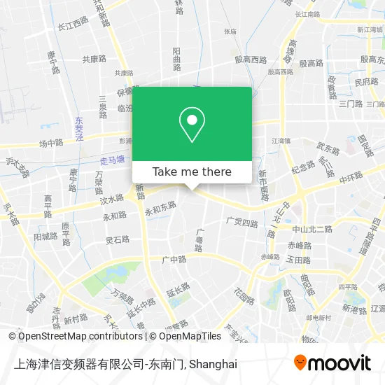 上海津信变频器有限公司-东南门 map