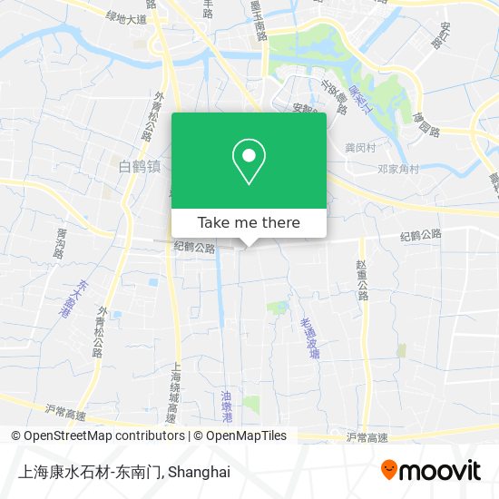 上海康水石材-东南门 map
