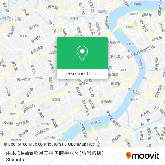 由木·Diveins欧风美甲美睫半永久(马当路店) map