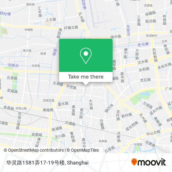 华灵路1581弄17-19号楼 map