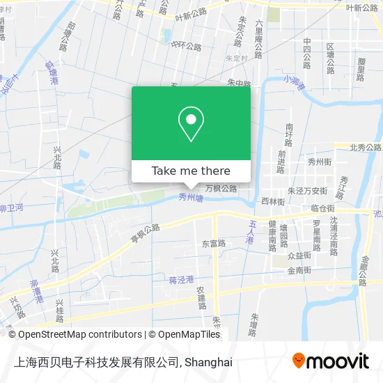 上海西贝电子科技发展有限公司 map