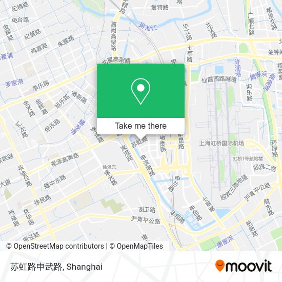 苏虹路申武路 map