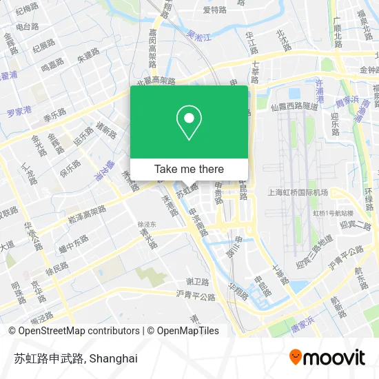 苏虹路申武路 map