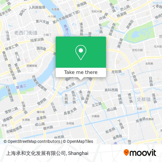 上海承和文化发展有限公司 map