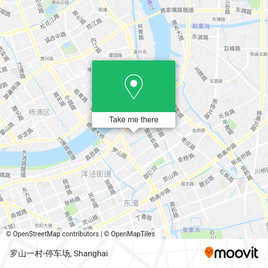 罗山一村-停车场 map