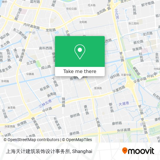 上海天计建筑装饰设计事务所 map