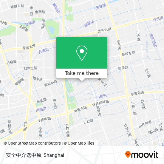 安全中介选中原 map