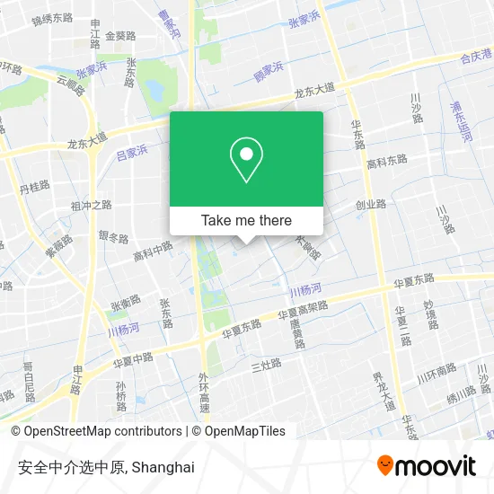 安全中介选中原 map