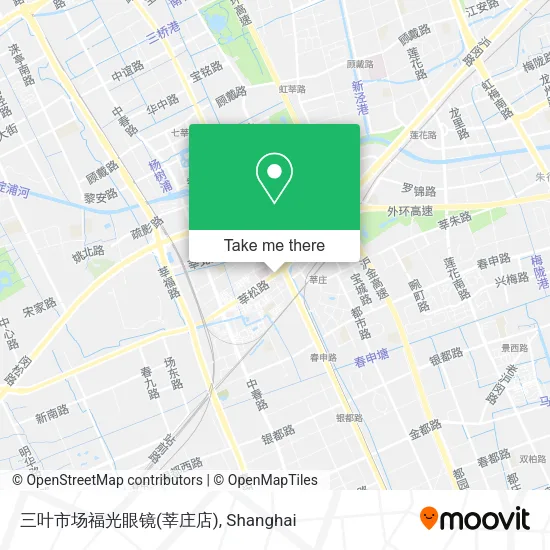 三叶市场福光眼镜(莘庄店) map